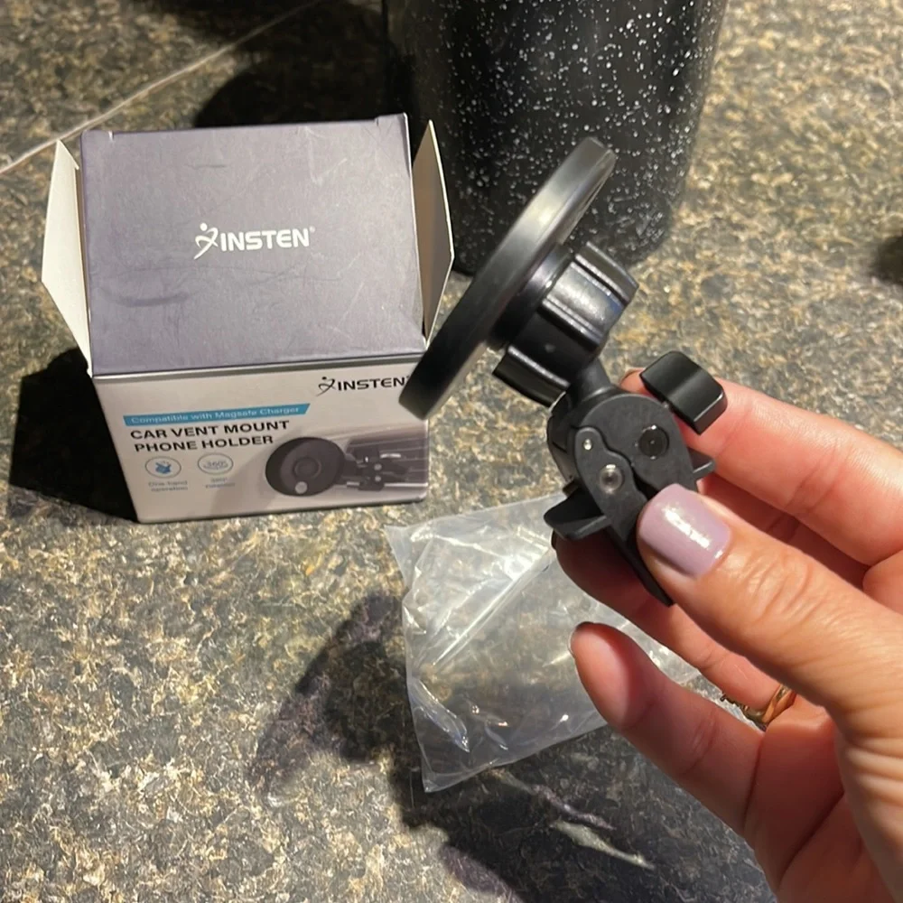 Insten Car Vent Mount Phone Holder-Compatible with MagSafe Charger